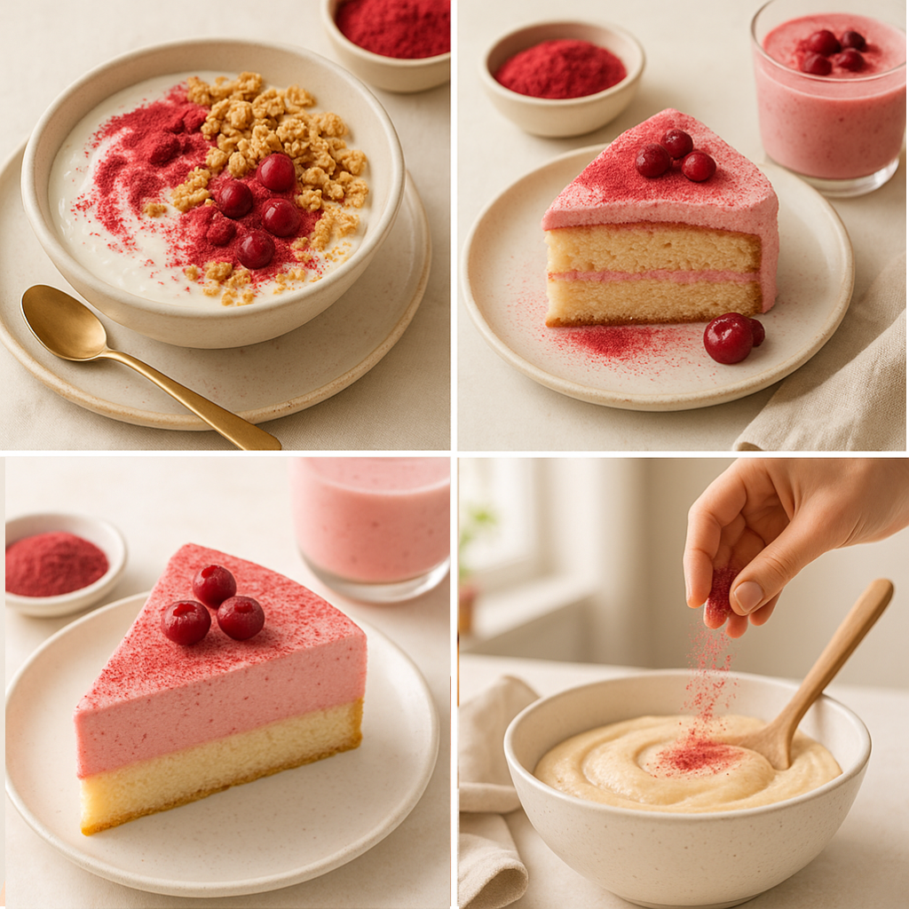 Lyofilizované brusinky